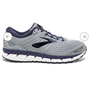 NEW Men’s Brooks Beast 18 Gray and Navy Shoes